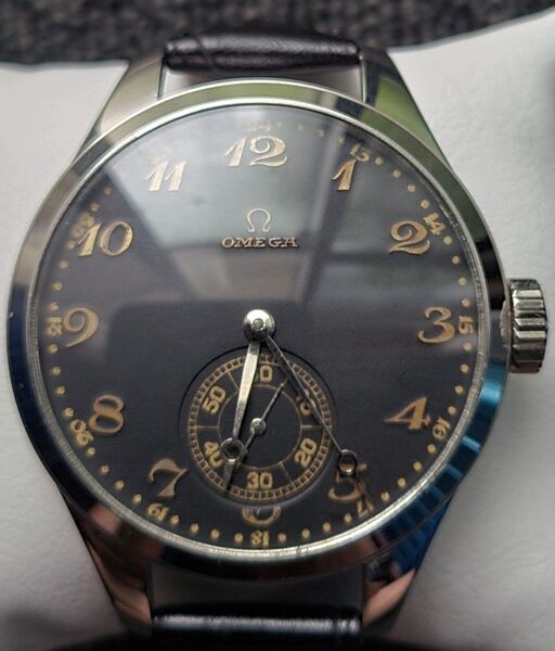 オメガ OMEGA 1914年 手巻き スケルトン 腕時計 メンズウォッチ アンティーク ヴィンテージ☆