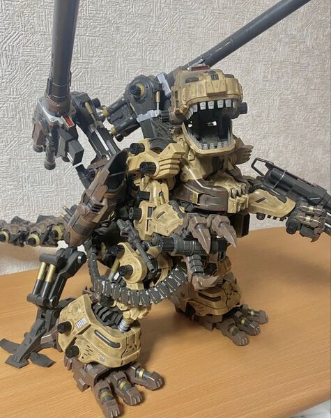 ウェザリング塗装 ゾイド hmm ゴジュラス ジ オーガ 完成品 ジャンク コトブキヤ プラモデル ZOIDS