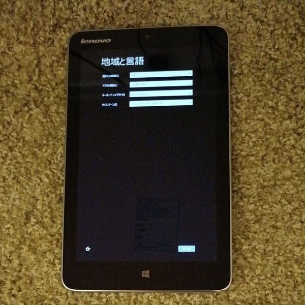 Lenovo Miix 2 8 Windows タブレット