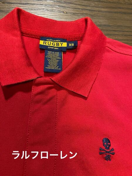 ポロ ラルフローレン ラグビー ポロシャツ XS