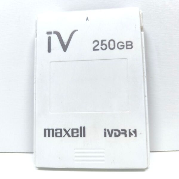 マクセル maxell カセットハードディスク iVDR-S iVDR 日立 純正品 M-VDRS250G 動作確認済み