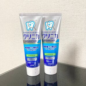 ライオン クリニカ アドバンテージ 歯磨き粉 2個セット