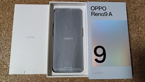 【美品】OPPO Reno9 A ブラック Yモバイル版