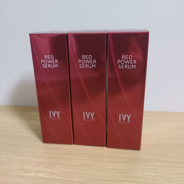 3本セット アイビー化粧品 レッドパワーセラム 美容液 IVY COSMETICS