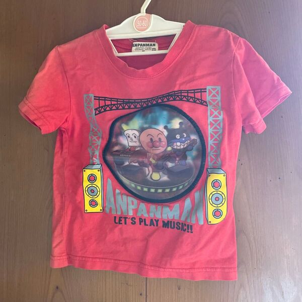 アンパンマン Tシャツ 100サイズ レッド