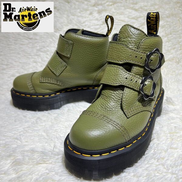 ドクターマーチン DEVON FLWR レザーブーツ Dr.Martens