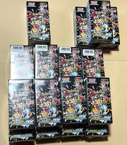 ポケカ シャイニートレジャーex 16BOX / シュリンクあり 12箱 / シュリ無し ペリペリあり 3箱 /ペリペリ無し 1箱