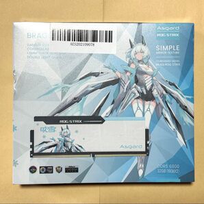 新品 未開封 Asgard ROG STRIX 吹雪 メモリ 32GB ( 16GB×2枚 ) DDR5-6800 RAM