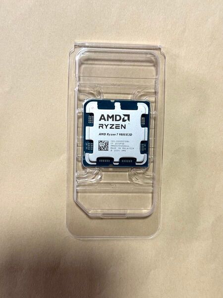 CPU AMD Ryzen7 9800X3D 新品未開封 ゲーミングPC パーツ バルク品