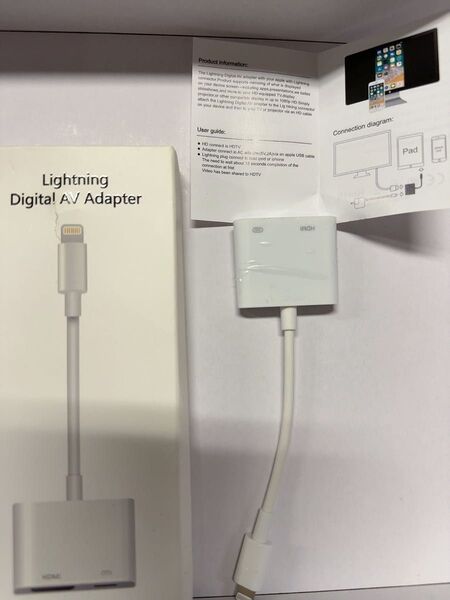 アダプタ Apple Lightning Adapter