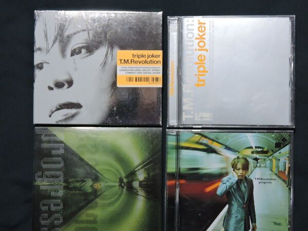 2枚セット/T.M.Revolution/progress/プログレス/triple joker/トリプル・ジョーカー