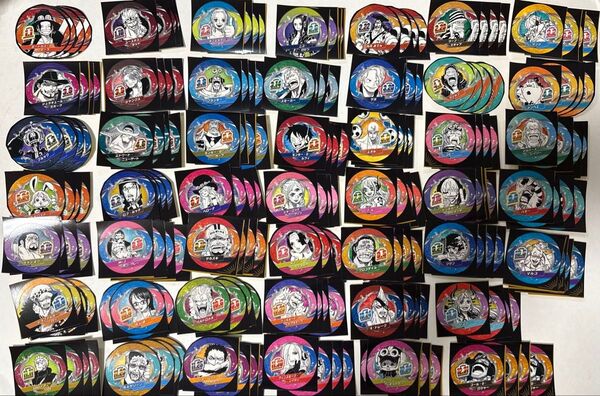 ワンピース ジャンプショップ バースデー缶バッジステッカー
