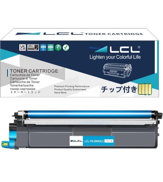 LCL ブラザー用 Brother用 TN299XXL TN299XXLC 互換トナーカートリッジ 4000枚