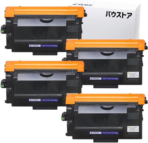 Brother TN70J 残量表示対応 互換トナーカートリッジ 4個 MFC-L6820DW MFC-L5710DW