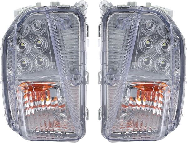 トヨタ 用 プリウス 30系 LED クリア レンズ ウインカー デイライト 左右セット TOYOTA 用 PRIUS