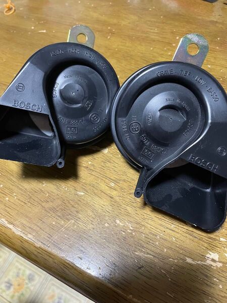 BOSCH ホーン ロー ハイ 2個セット EC9-CS