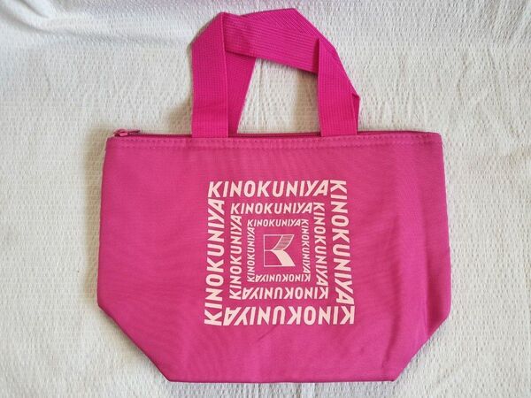 【未使用】KINOKUNIYA 保冷バッグ ミニトートバッグ ランチバッグ