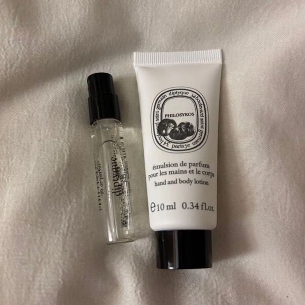 diptyque フィロシコス 香水 ハンド&ボディローション サンプル