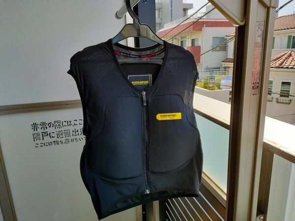KOMINE バイク用プロテクターベストSサイズ