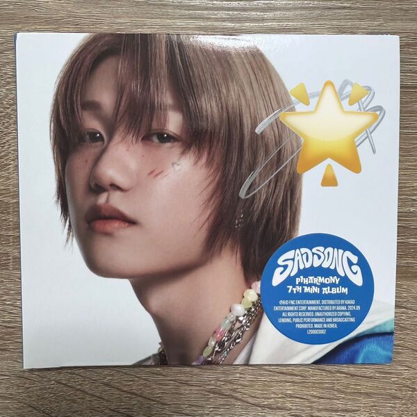 P1Harmony サイン CD デジパック US限定 ピーワン ジョンソプ