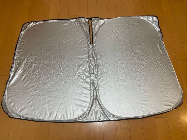 サンシェード フロントガラス ミニバン コンパクト収納 日よけ 収納袋