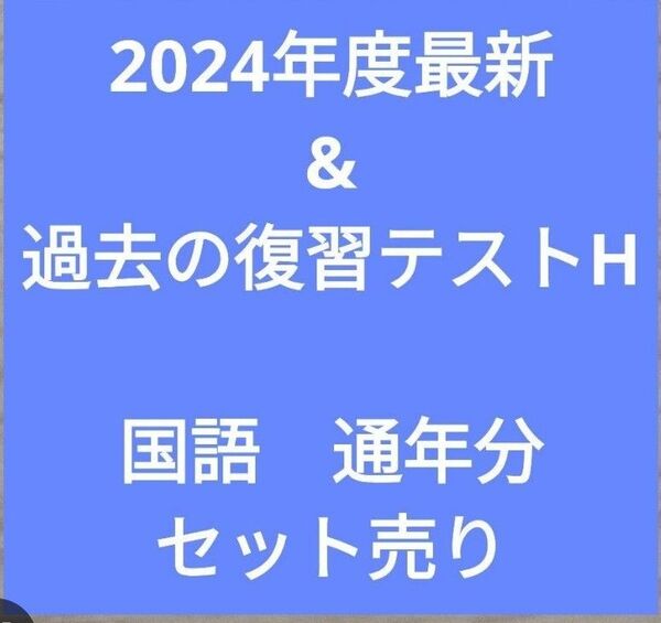 浜学園小5 復習テストH 国語1年分 2024年度&過去問