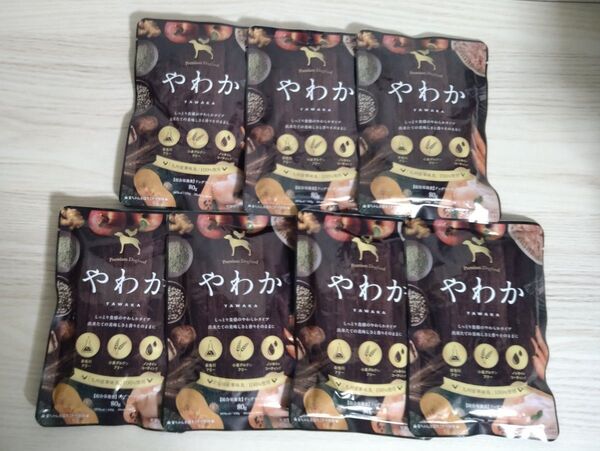 やわか ドッグフード 80g×7袋