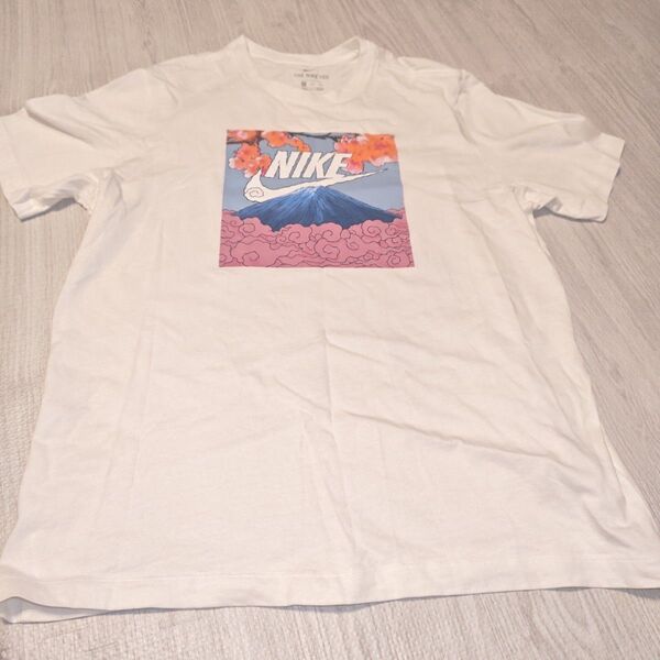 NIKE 富士山 桜 Tシャツ XXL NIKE ナイキ 半袖 和風 和柄