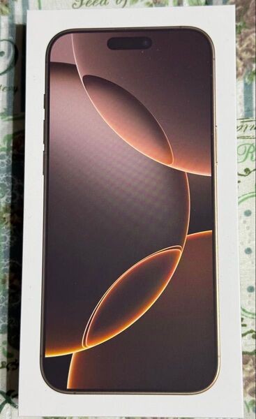 新品未開封 iPhone16 ProMax 256GB デザートチタニウム