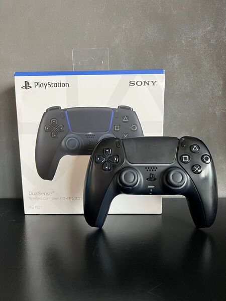 PlayStation DualSense ワイヤレスコントローラー ブラック PS5