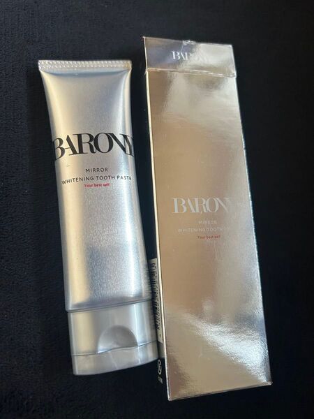 BARONY MIRROR WHITENING TOOTH PASTE バロニー