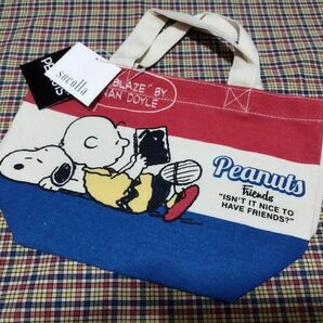 ★送料込み!socolla購入!【PEANUTS】ミニトート★新品!