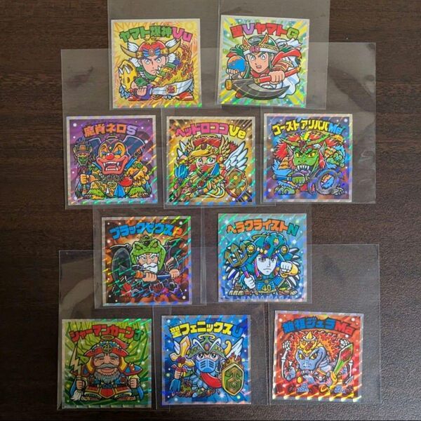 ヘッドだらけのビックリマンチョコ シークレット全10種フルコンプ ヘッドロココve ヘラクライストN 40周年 40th