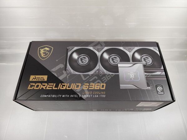MEG CORELIQUID S360 簡易水冷CPUクーラー MSI