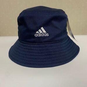 adidas バケットハット ネイビー