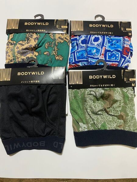 body wild ボクサーパンツ メンズM 4点セット