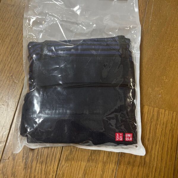 ユニクロ メンズボクサーパンツ M 新品 2枚 ネイビー