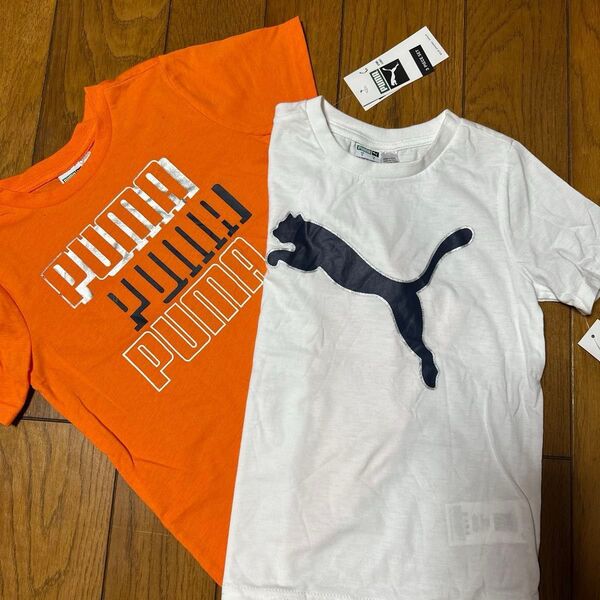 男の子 2点セット PUMAプーマ 半袖Tシャツ 120cm 訳あり