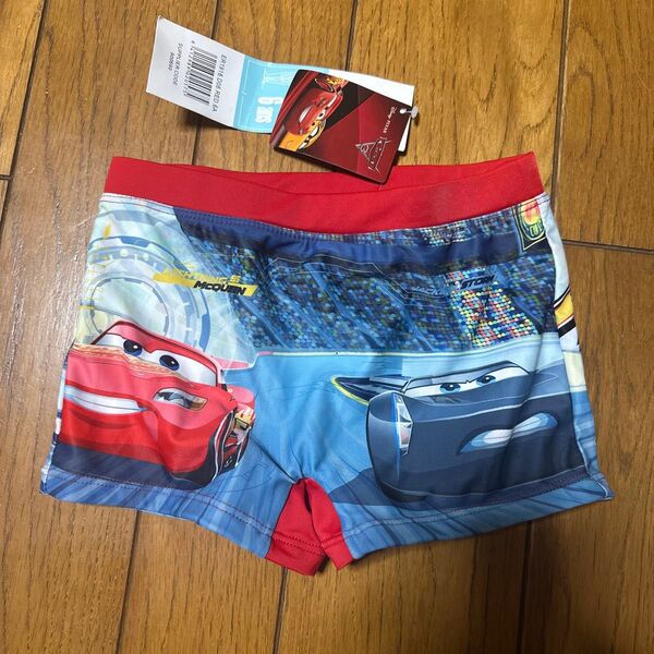 男の子 カーズ 水着 未使用 110cm
