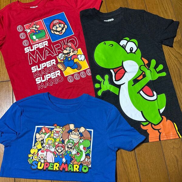 スーパーマリオ 半袖Tシャツ 140cm 未使用 3枚セット