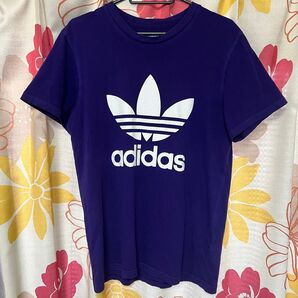 adidas originals アディダスオリジナルス Tシャツ パープル 紫 戸田恵梨香 着用モデル