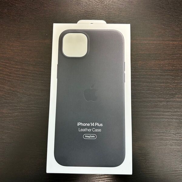 【純正】iPhone 14 Plus Leather Case 新品未使用