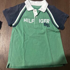 TOMMY HILFIGER キッズ ポロシャツ グリーン系 120