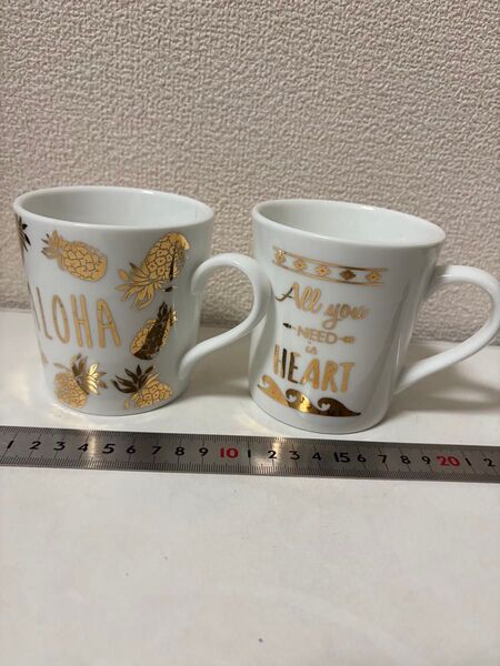 ALOHA マグカップ 2個セット ハワイ ペア