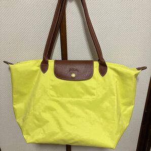 ロンシャン ル プリアージュ L ショルダーバッグ イエロー 限定 トートバッグ longchamp