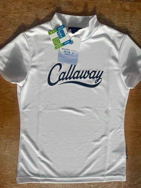 Callaway ゴルフウェア 半袖シャツ ホワイト レディース 新品未使用 タグ付き