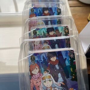 【開封済み】ヴァイスシュヴァルツ 電撃文庫 トライアルデッキ 初心者用 4コン