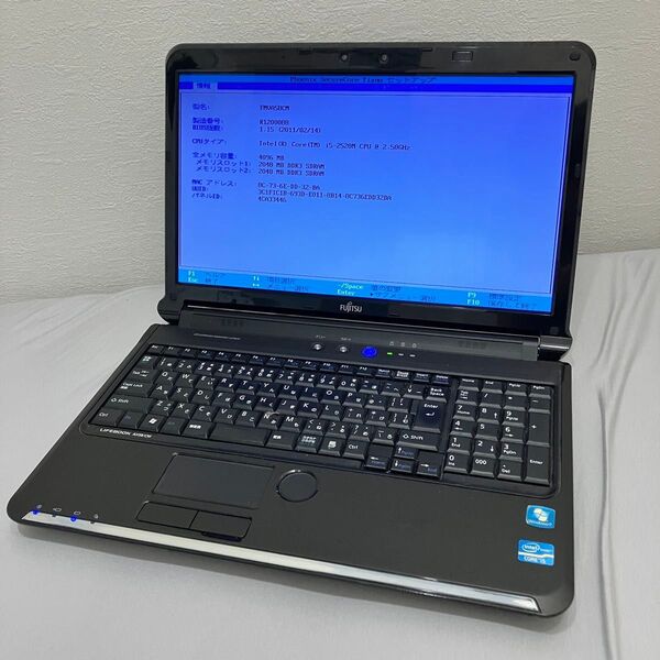 富士通 LIFEBOOK AH58/CM 動作確認済 i5