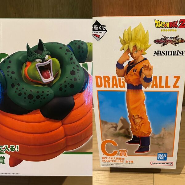 【未開封】一番くじ ドラゴンボール VSオムニバスCROSS C賞 超サイヤ人孫悟空 ラストワン賞 セル(爆発時)フィギュア