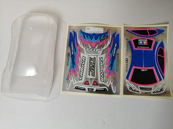 タミヤ TRFワークスJr ポリカボディー ステッカー付き ミニ四駆 TAMIYA